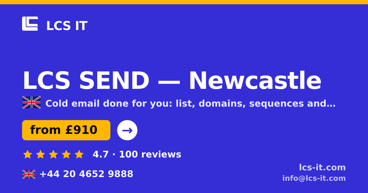 LCS SEND in Newcastle — from £910 per month, rated 4.7/5 by 100 reviews